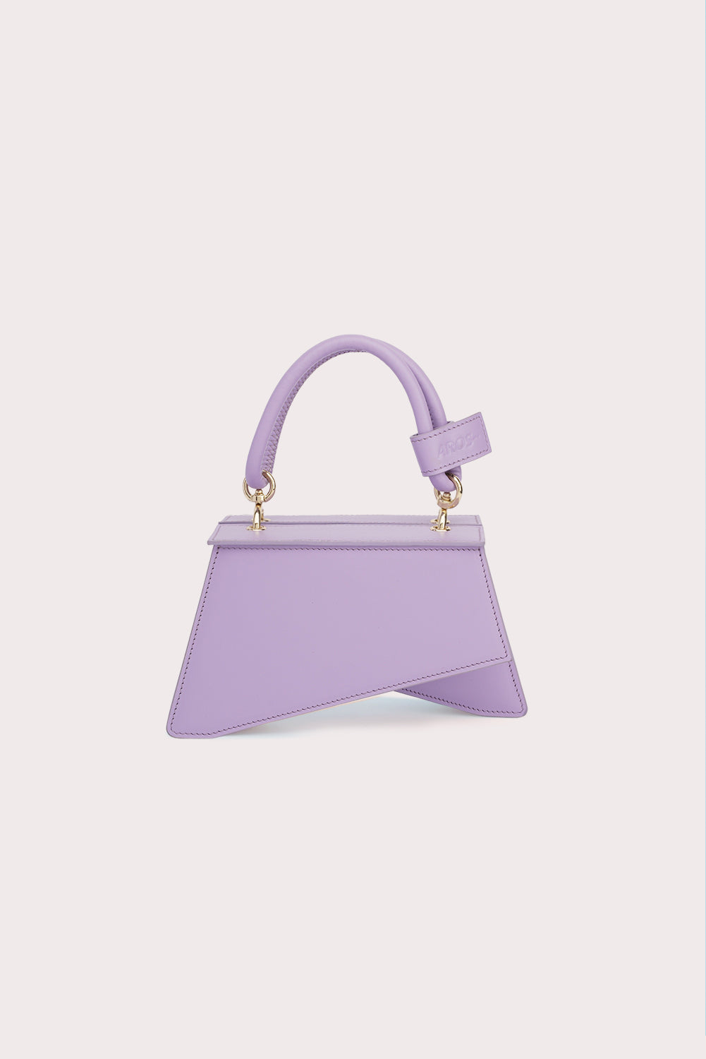 Mini Trapezoid Tapo Bag in Lilac Aros