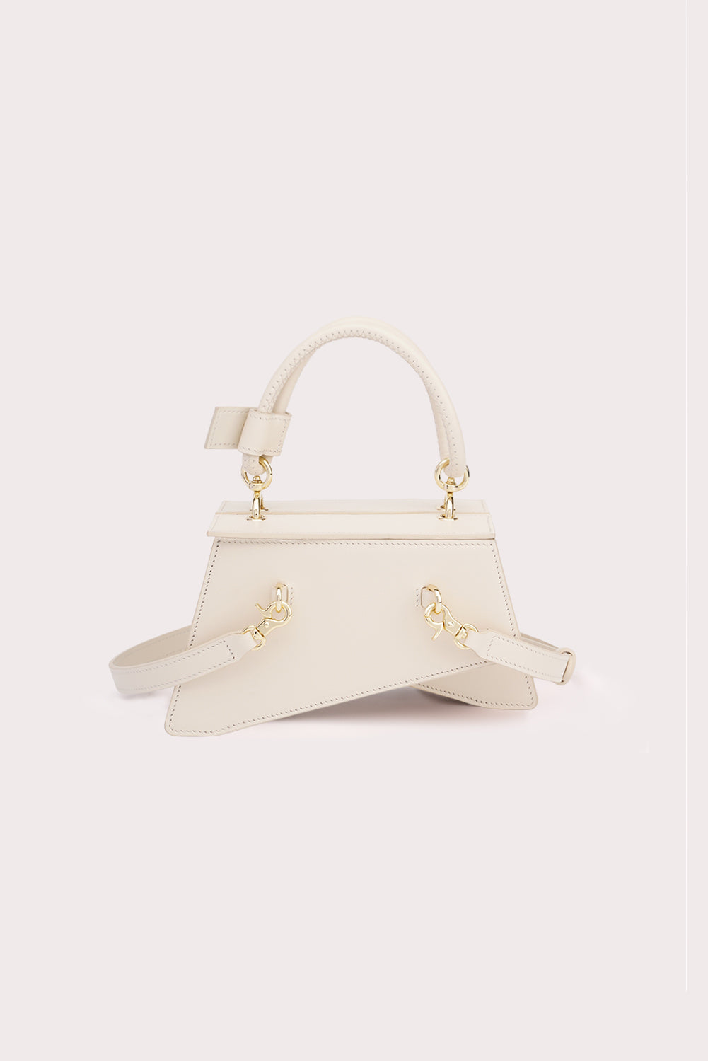 White mini grab discount bag